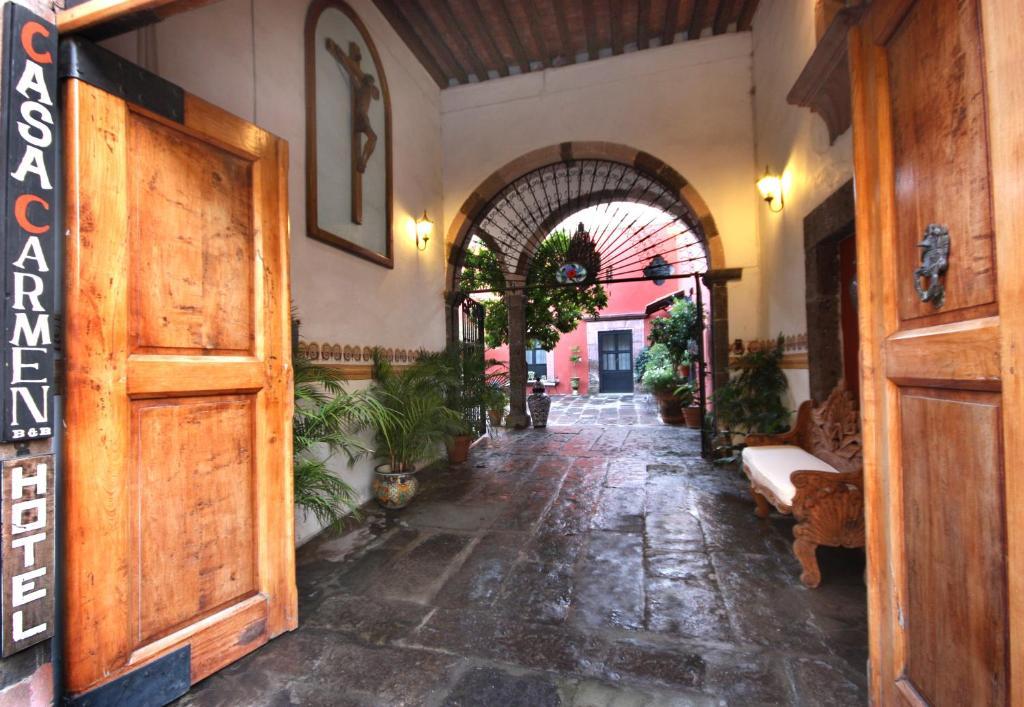 Casa Carmen Bed & Breakfast San Miguel de Allende Dış mekan fotoğraf